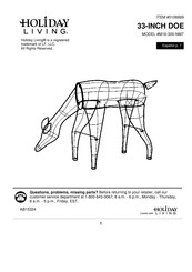 Holiday Living 0106669 Quick Start Manual