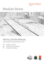 ESS EASY DRAIN Modulo Stone Installation Manual