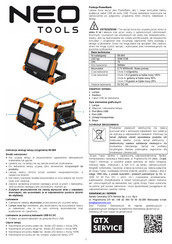 NEO TOOLS 99-064 Operating Instructions Manual