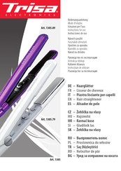 Trisa electronics 1305.79 Instructions For Use Manual