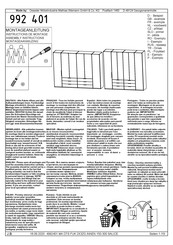 Wiemann Monaco 992 401 Assembly Instructions Manual