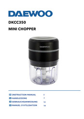 Daewoo DKCC350 Instruction Manual