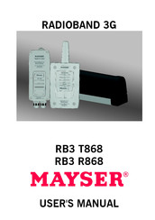 MAYSER RB3 R868 User Manual