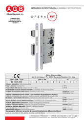 AGB OPERA BIT Assembly Instructions Manual