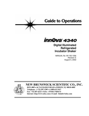 NEW BRUNSWICK SCIENTIFIC innova 4340 Manual To Operations