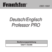 Franklin Professor PRO User Manual