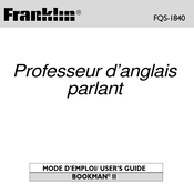Franklin FQS-1840 User Manual