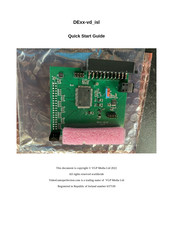 VGP DExx-vd-isl Quick Start Manual