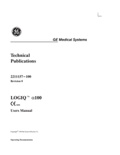GE LOGIQ A100 Technical Publication