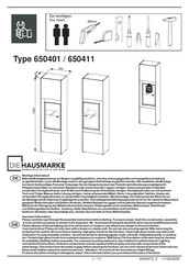 Die Hausmarke 650401 Manual