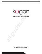 Kogan KALED32QH5000RA Manual