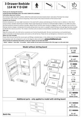 Big Furniture Warehouse 114 W Y D GM Quick Start Manual