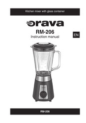 Orava RM-206 Instruction Manual