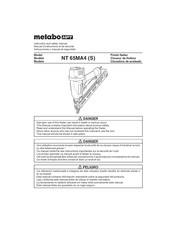 Metabo HPT NS-AW392 Instruction And Safety Manual