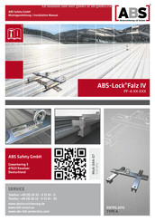 ABS Lock FALZ IV Instruction Manual