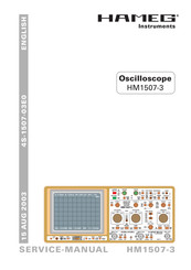 Hameg HM1507-3 Service Manual