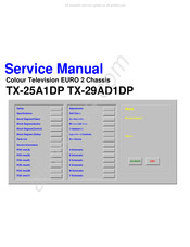 Panasonic TX-29AD1DP Service Manual