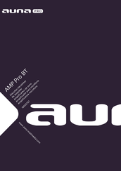 auna PRO Amp-Pro1 BT Manual