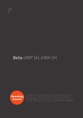 Kemppi Beta e90P SH Operating Manual