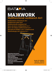 Batavia MAXXWORK BT-PWB001 Operating Instructions Manual