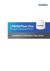 Intellian Fleet One Installation & Operation User Manual