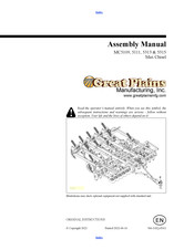 GREAT PLAINS MC5109 Max-Chisel Assembly Manual