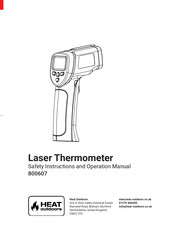 Heat Outdoors 800607 Safety Instructions And Operation Manual
