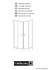 Radaway Afrodyta 1474-71341 Assembly Instruction Manual