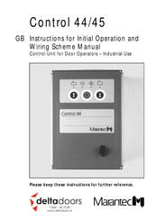 Deltadoors Marantec Control 45 Control Unit