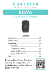 Guardian ROVA Quick Start User Manual