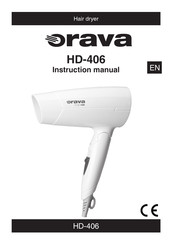 Orava HD-406 Instruction Manual