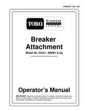 Toro 22441 Operator's Manual