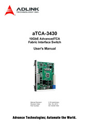 ADLINK Technology aTCA-3430 User Manual