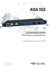 Solidyne ADA102 Owner's Manual