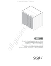 GLÄSS HOSHI Installation & Maintenance Manual