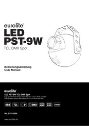 EuroLite PST-9W User Manual