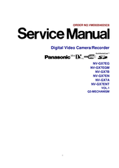 Panasonic NV-GX7A Service Manual