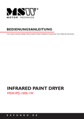 MSW Motor Technics MSW-IPD-1000-1W User Manual