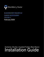 Blackberry ITD100-1 Installation Manual