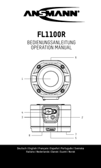 ANSMANN FL1100R Operation Manual