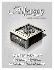 Alfresco VERSAPOWER Cooking System Manual
