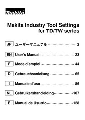 Makita TW Series User Manual