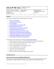 Matrix CTM697 Manual