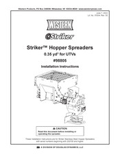Western Striker 98805 Installation Instructions Manual