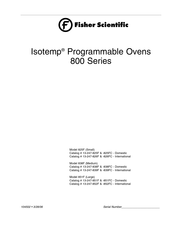 Fisher Scientific Isotemp 825F Manual