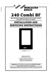 Bosch Worcester 240 Combi OF Manual