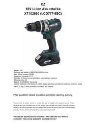 XTline XT102860 Manual