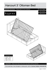 hygena Harcourt 389/5810 Assembly Lnstructions