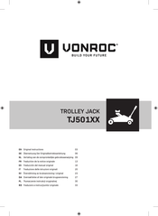 VONROC TJ501 Series Original Instructions Manual