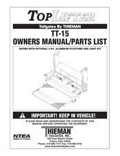 THIEMAN TopLifter TT-15 Manual